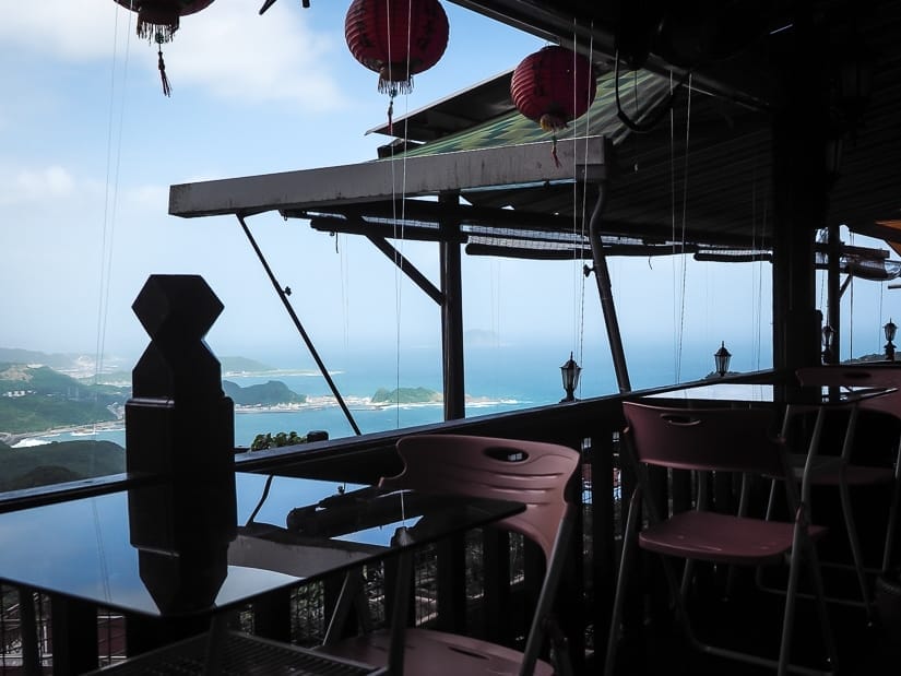 Rooftop of Amei Teahouse Jiufen