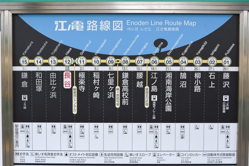 Enoden line route