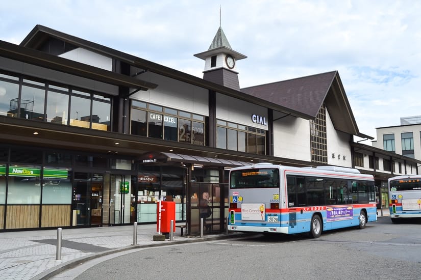 Bus station at Kamakura