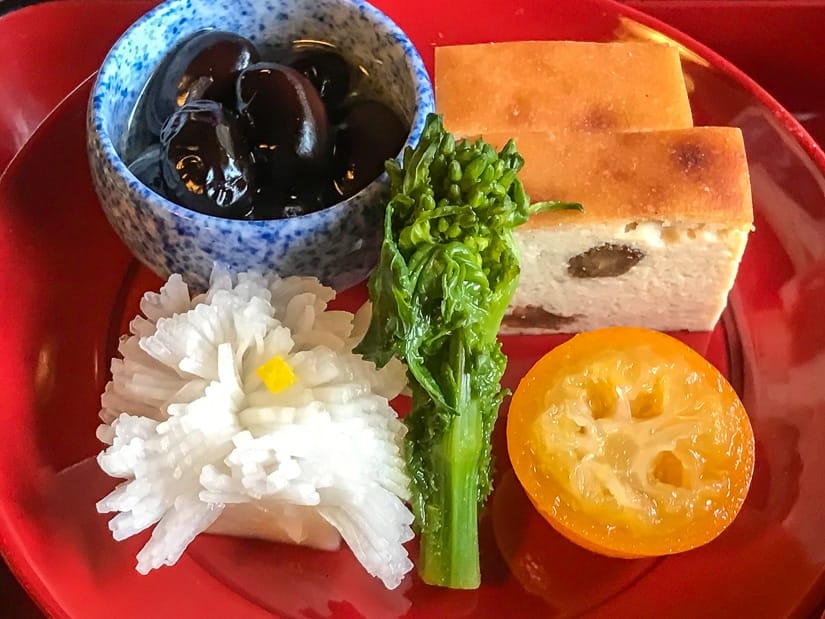 Vegetarian food in Kamakura