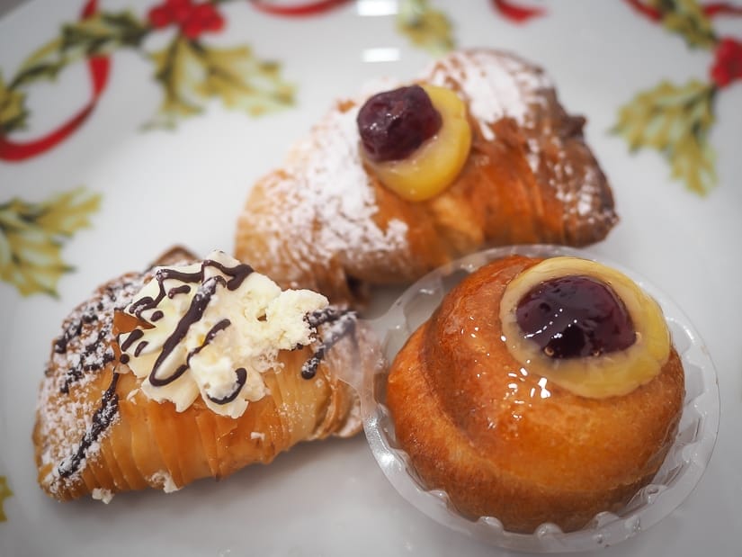 Succulent pastries from Chocolami Cetara