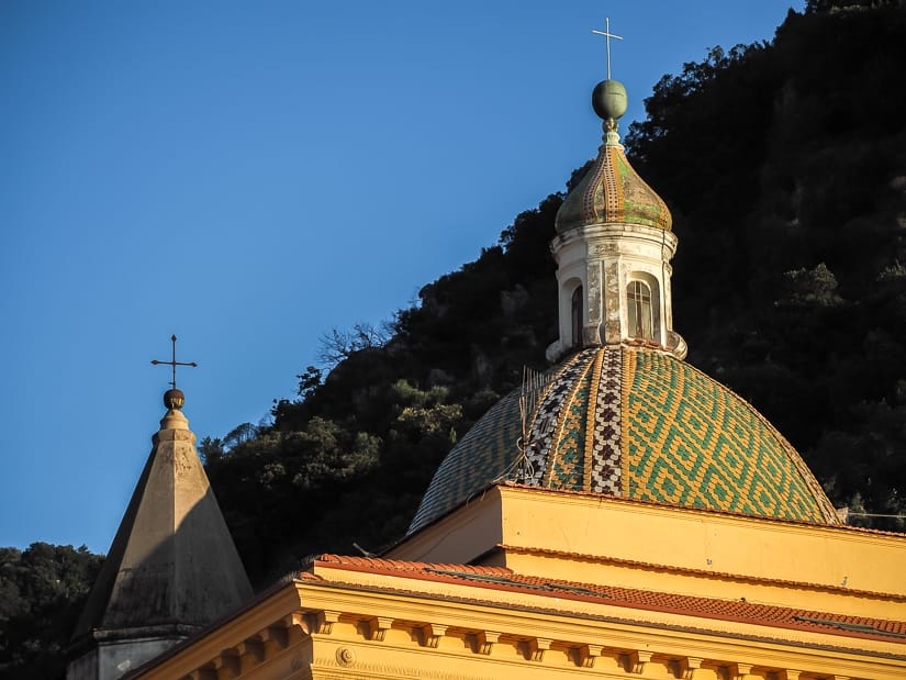 Dome of the Church of Saint Peter the Apostle (Cetara Cathedral)