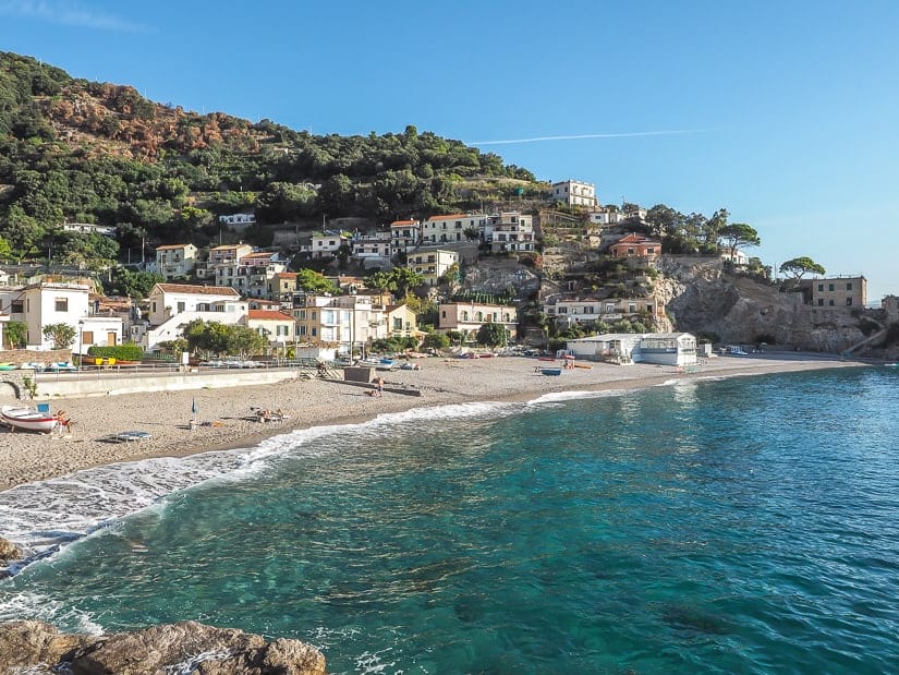 The beach at Erchie, Amalfi Coast (Erchie Spaggia)
