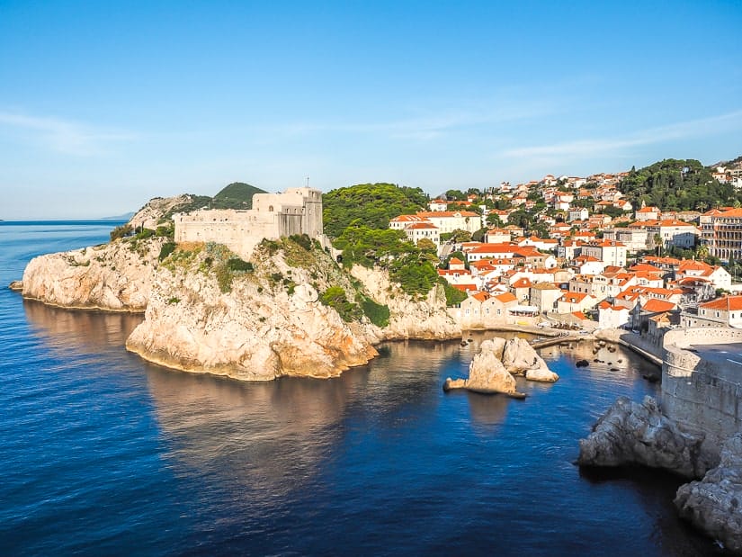 Panoramic view of Dubrovnik, which is only two hours away from Mostar