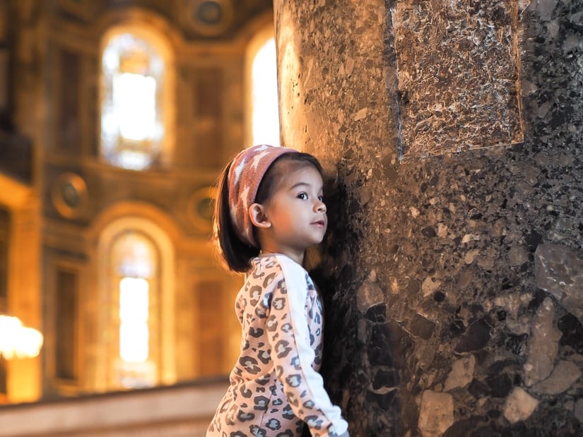 Visiting the Hagia Sophia with kids
