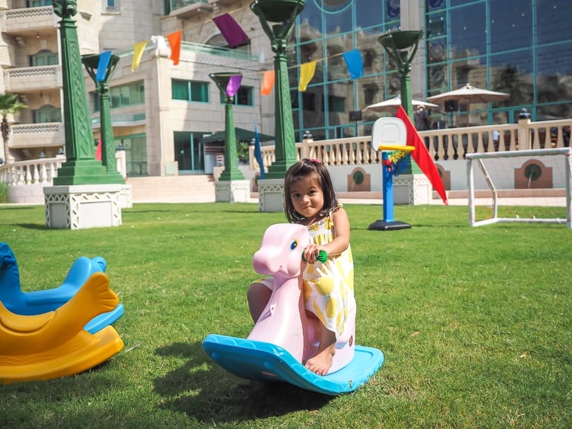 Children's activities at Grand Hyatt Muscat for the Friday brunch