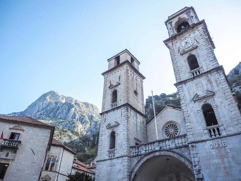 Cathedral of Saint Tryphon (Kotor Cathedral) in Kotor Old Town