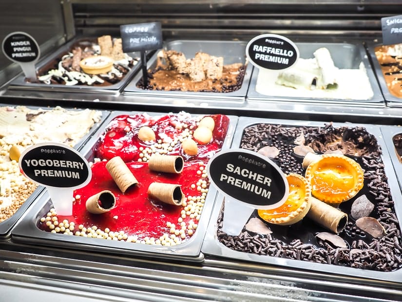 Peppino's Ice Cream, the best ice cream in Dubrovnik