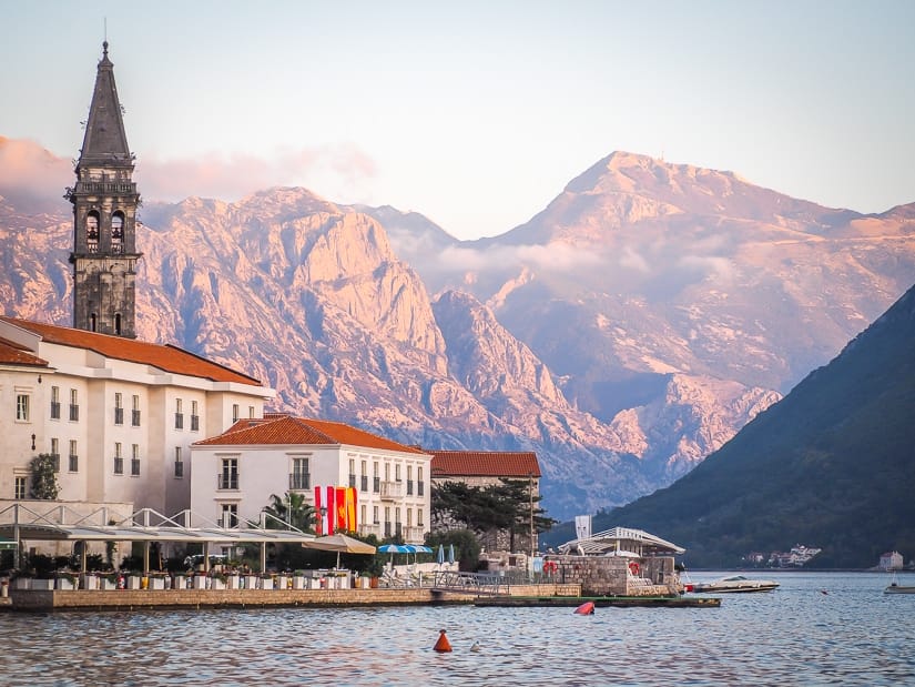 Perast, which can easily be done as a day trip from Kotor
