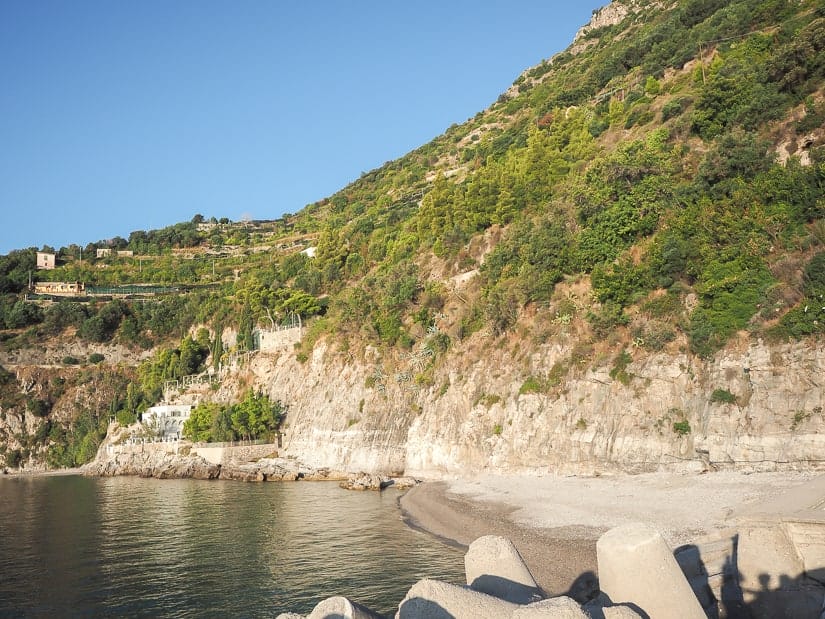 Spiaggia del Porto (Port Beach) in Cetara