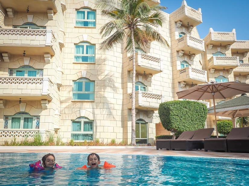 Toddler pool at Grand Hyatt Muscat