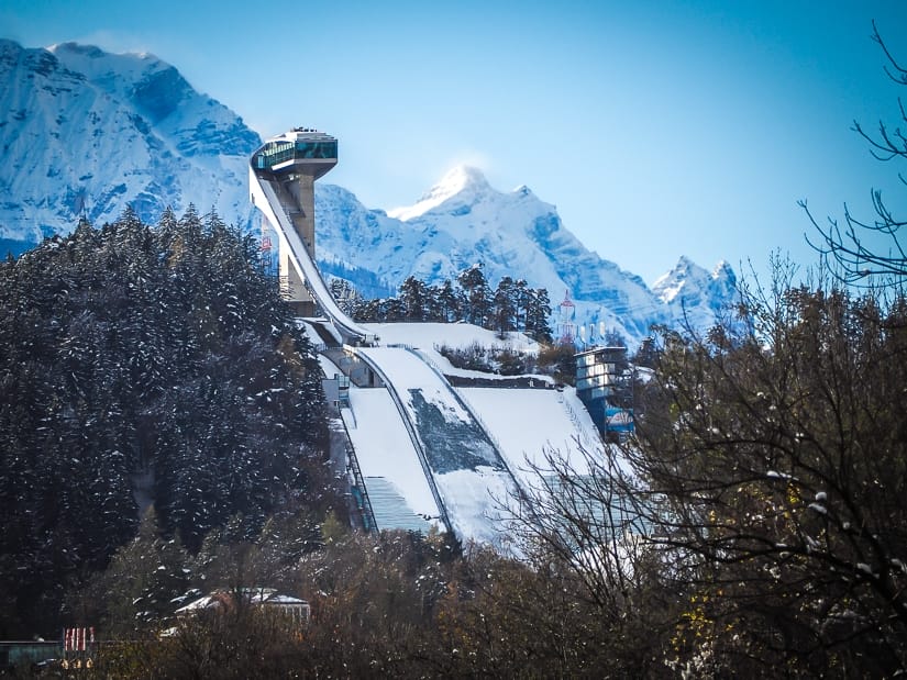 Bergisel Ski Jump, one of the coolest winter-related things to do with kids in Innsbruck