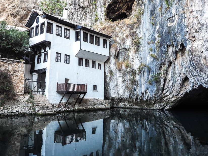 Blagaj Tekija, the easiest day trip from Mostar