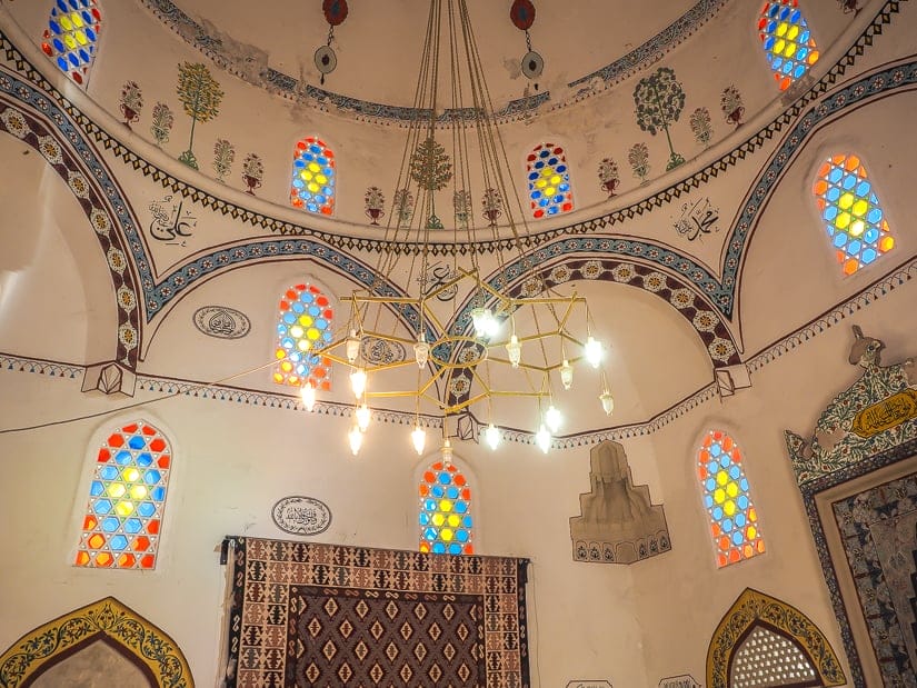 Interior of Koski Mehmed Pasha Mosque