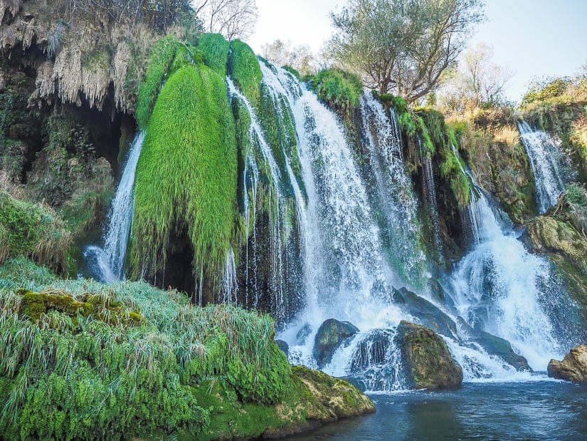 Kravice (Kravica) Waterfall, also possible to be done as a Mostar day trip