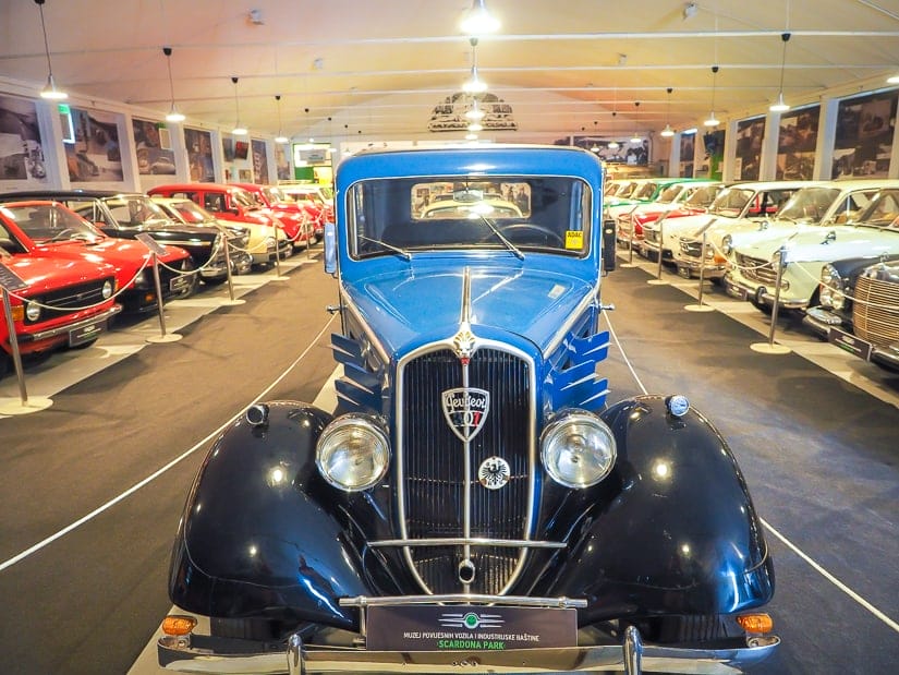 Old Timer Museum Scardona Park (an antique car museum in Skradin)