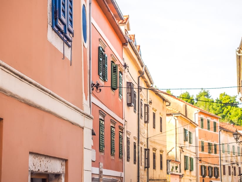 Ul. Fra Luje Maruna 1, a main street in Skradin, Croatia