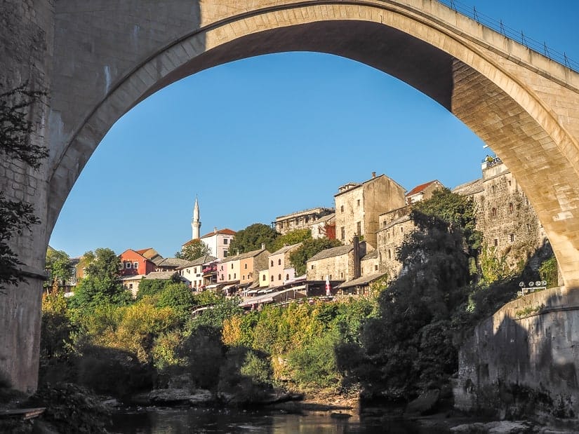 If you're wondering what to do in Mostar, start at the Stari Most bridge