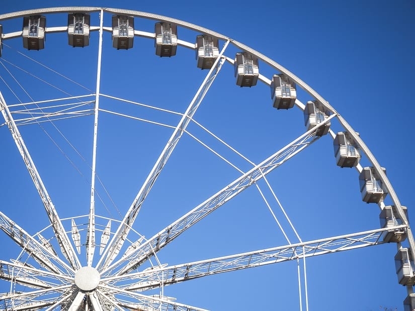 Budapest ferris wheel at Elizabeth Square