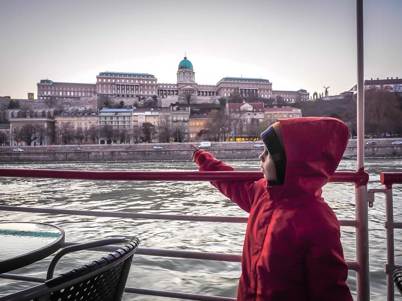 Doing a Danube river cruise with kids in Budapest