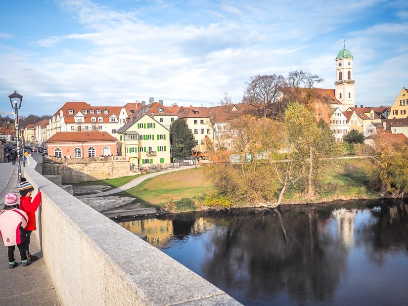Old Stone Bridge, one of the best places to visit with kids in Regensberg, Bavaria