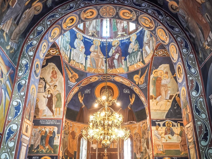 Interior of Church of St. Martyr Stanko, Ostrog Monastery