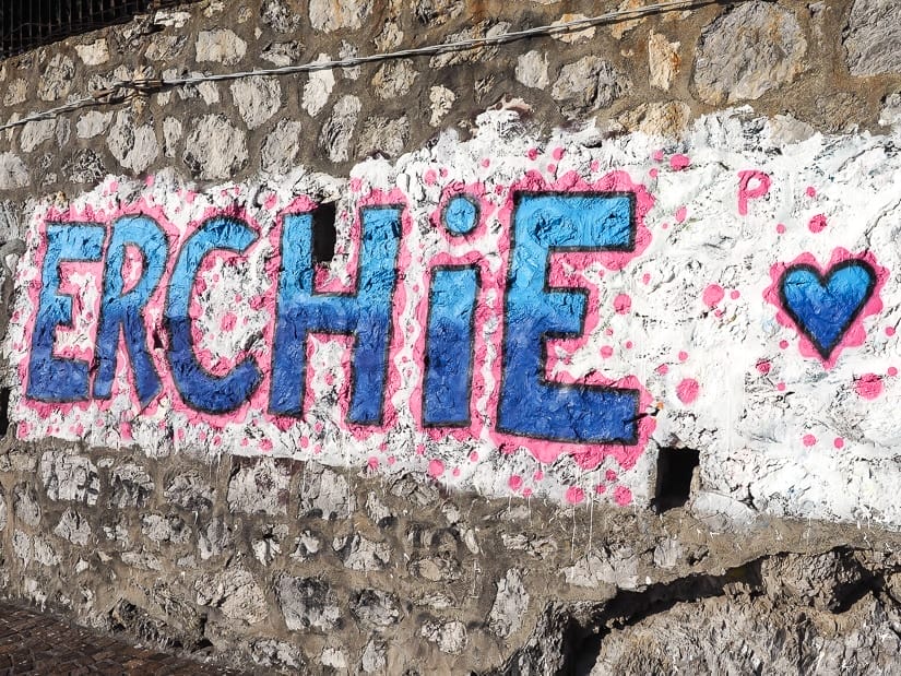 Erchie grafitti 