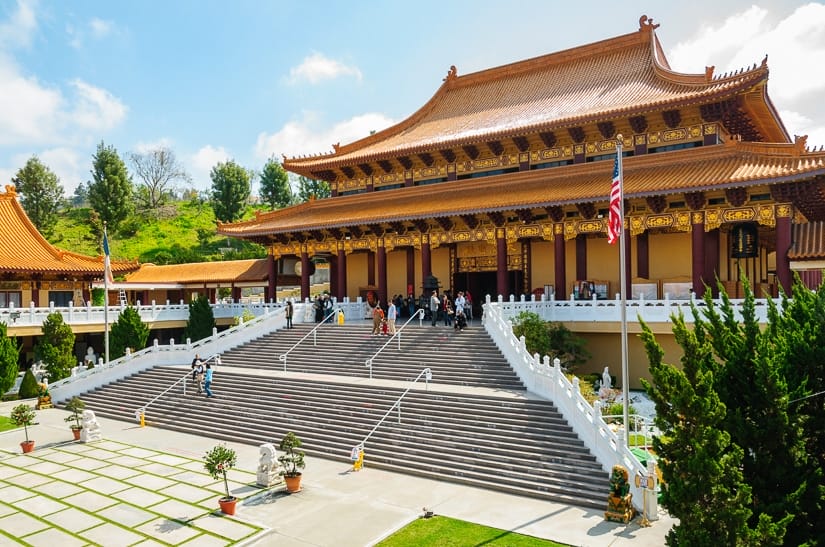 Hsi Lai Temple, one of the most spiritual sights in the US