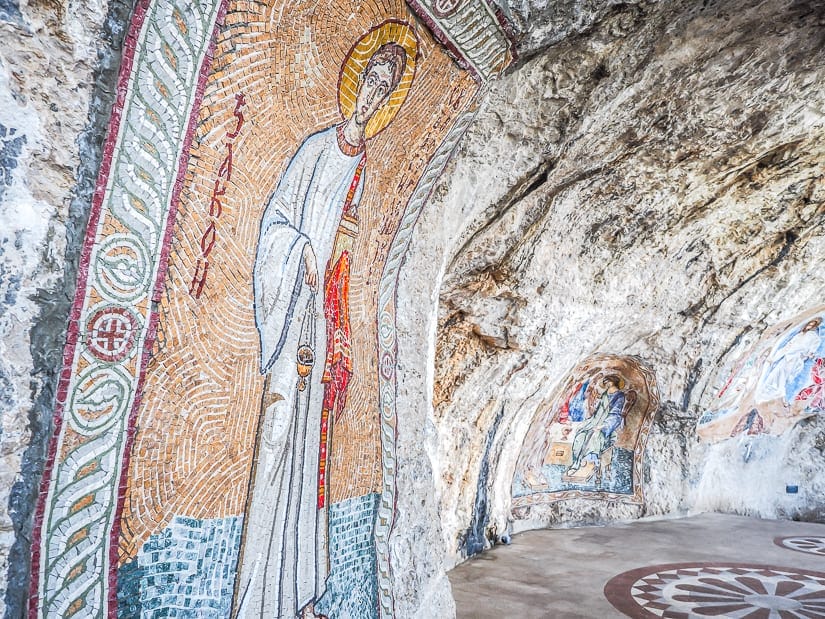 Frescos at Ostrog Monastery