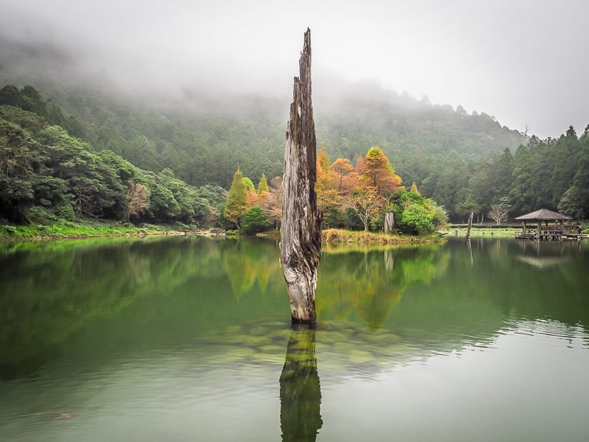 Minchi Lake in Yilan