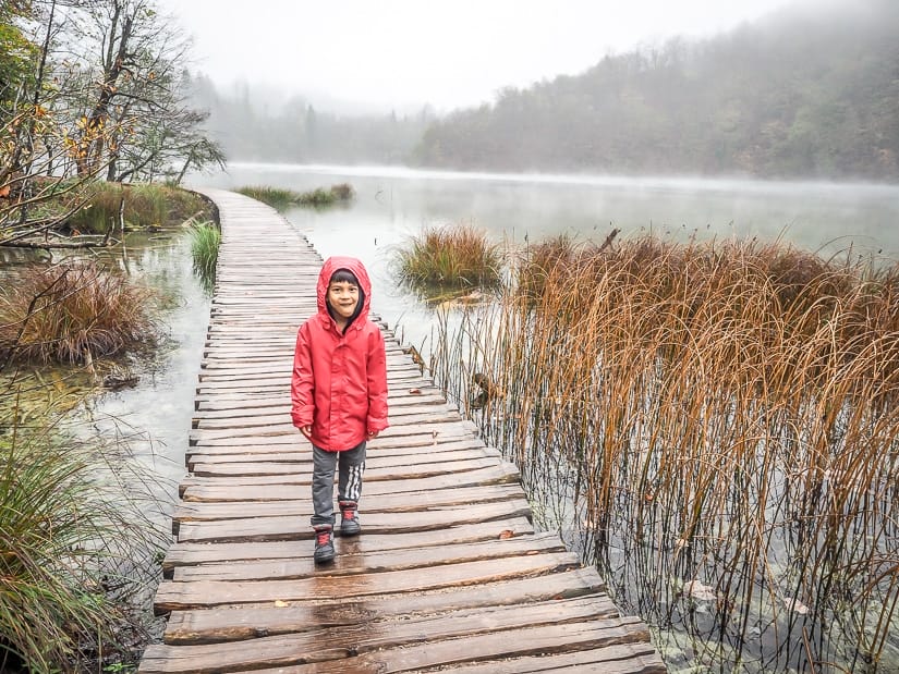 Visiting Plitvice Lakes National Park with kids
