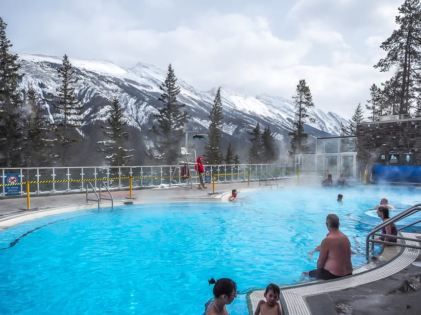 Banff Upper Hot Springs on Sulfur Mountain