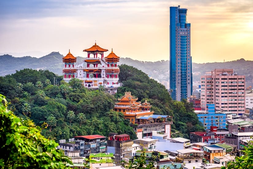 Zhupu Altar, where ghost month activites take place in taiwan in September