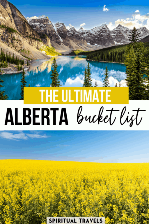 Here's an absolutely epic Alberta bucket list, including 45 MUST things to do in Alberta, Canada. Written by a local Alberta, the article covers everything from the Rocky Mountains to the Great Prairies. | Alberta road trip | canada bucket list | alberta photography spots | alberta travel #alberta #canada