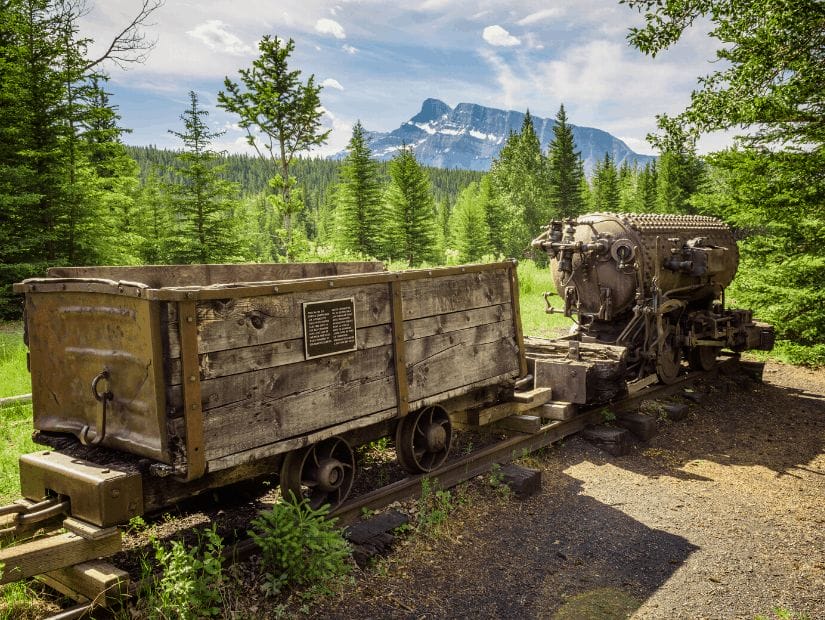 Bankhead Ghost Town in Banff National Park