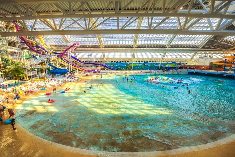 The West Edmonton Mall Waterpark