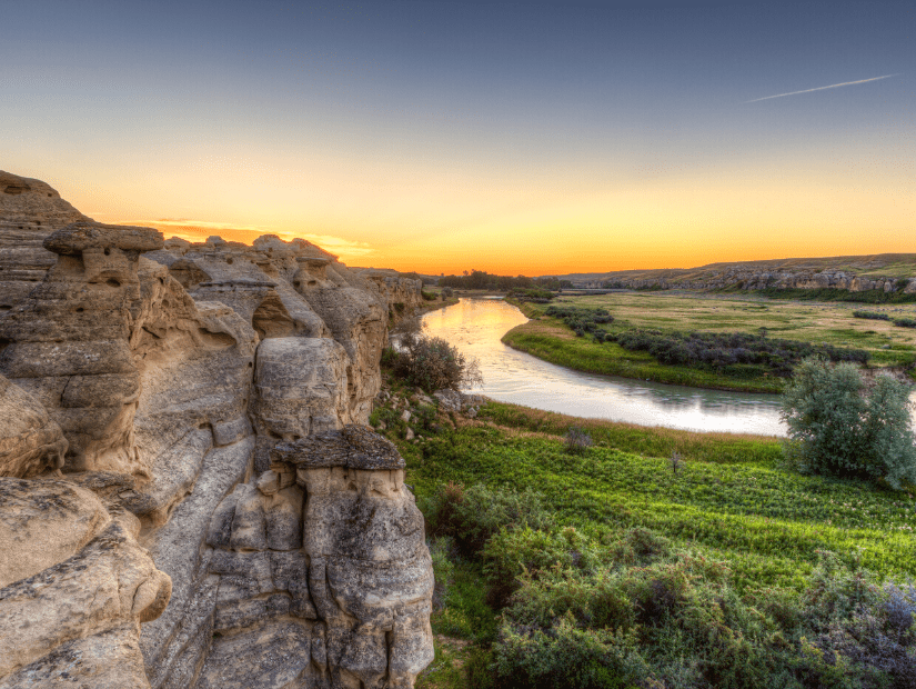 Writing on Stone Provincial Park, Alberta
