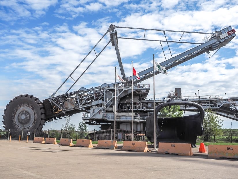 Bucketwheel, Syncrude Giants of Mining, Fort McMurrary Canada