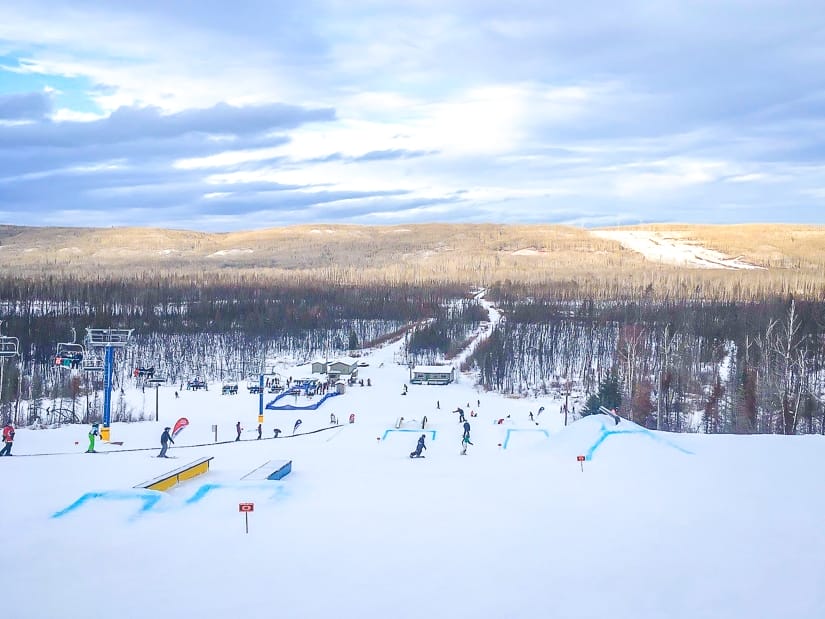 Vista Ridge Ski Hill in Fort McMurray