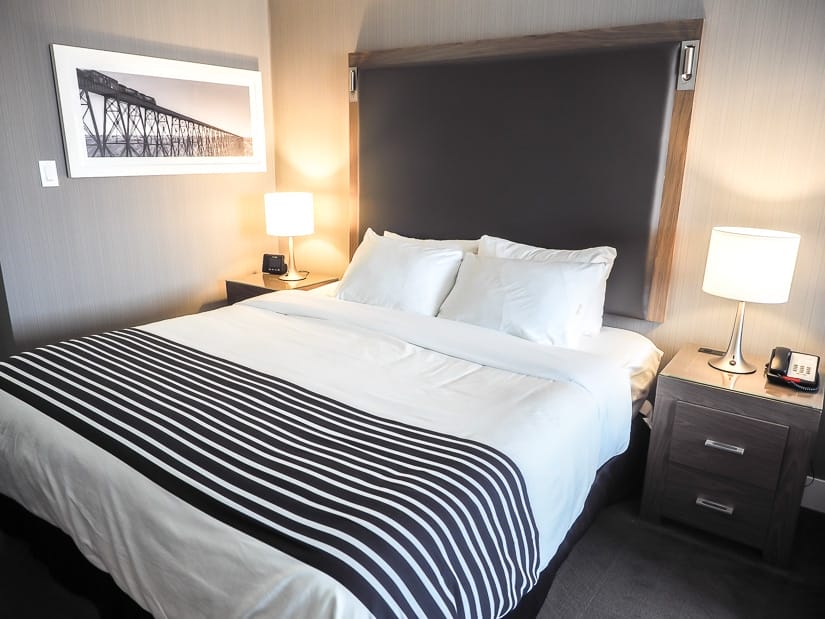 Hotel room at Sandman Signatue Lethbridge, one of the best places to stay in Lethbridge