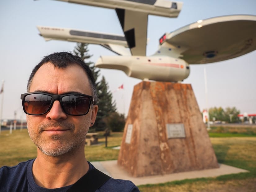 Starship Enterprise in Vulcan Alberta