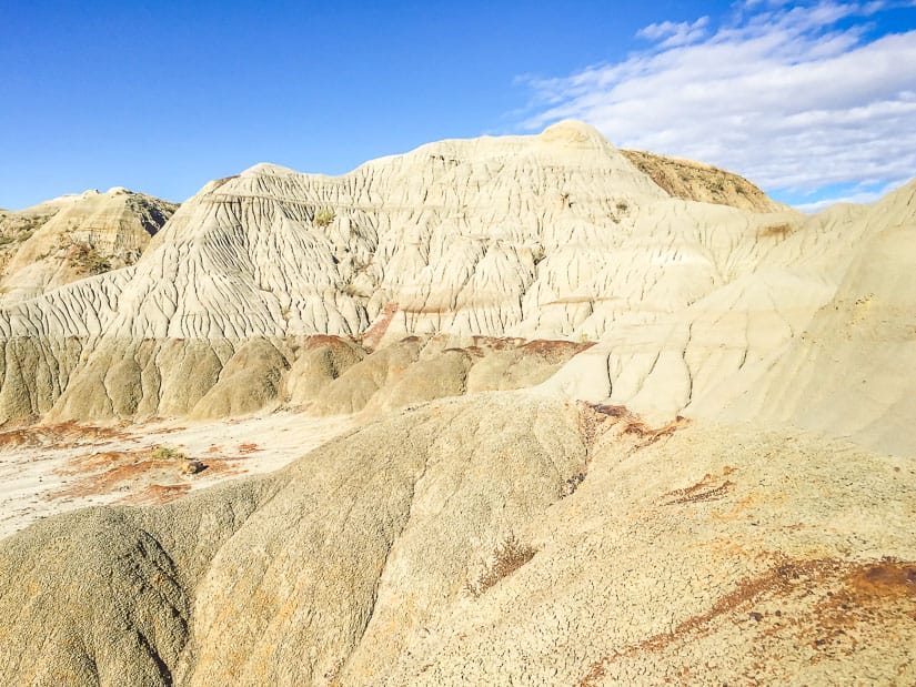 Dinosaur Provincial Park nature reserve hills