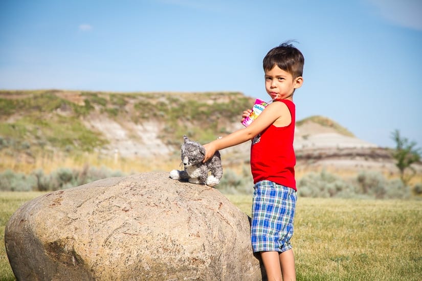 McMullen Island Day Use Area, a good picnic spot in Drumheller