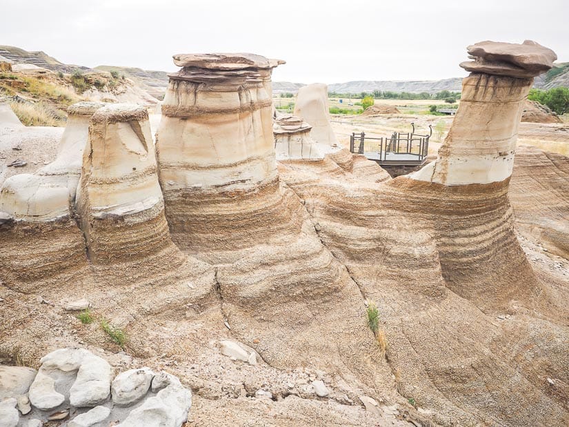 Hoodoos trail in Drumheller