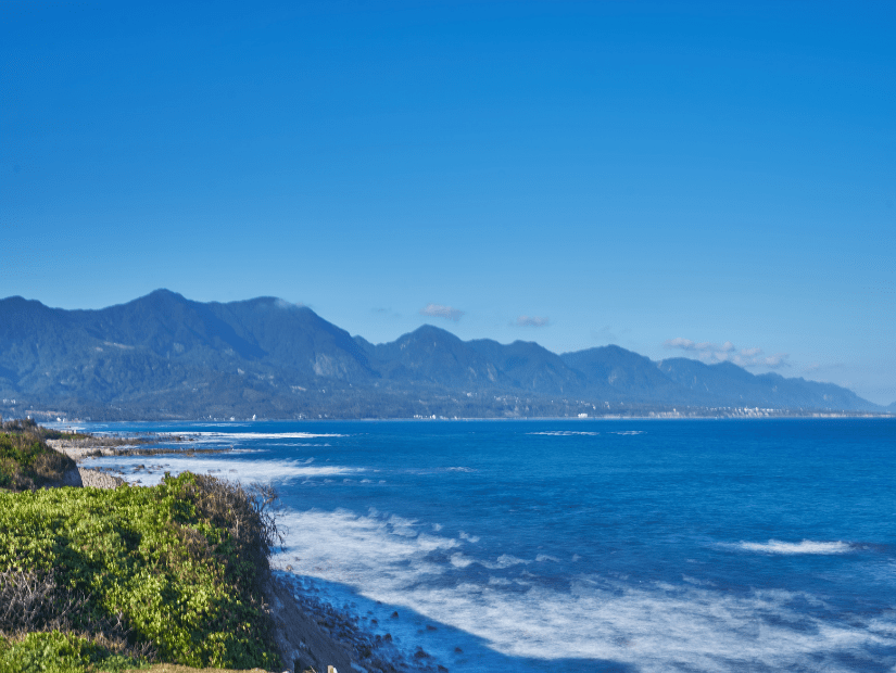 Jialuluan coast in Taitung Taiwan