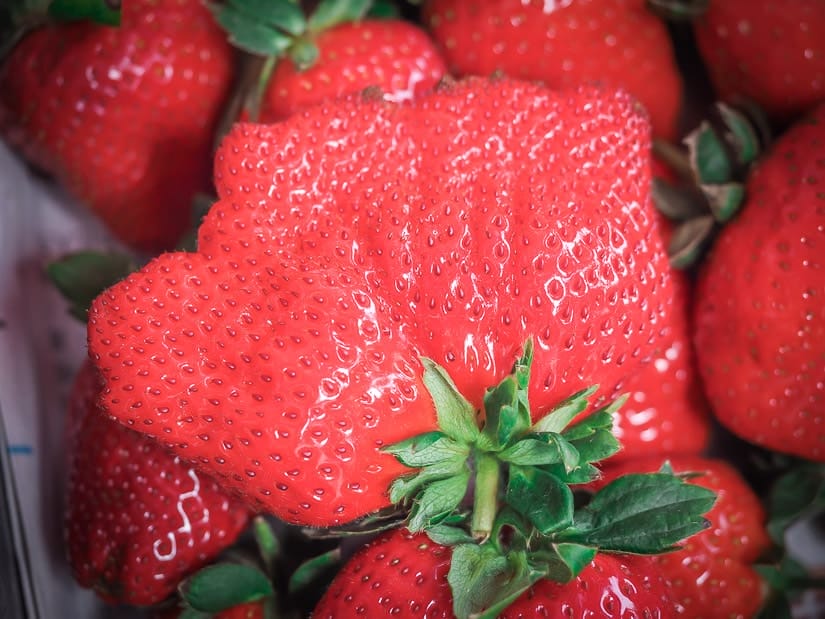 A huge strawberry in Taiwan