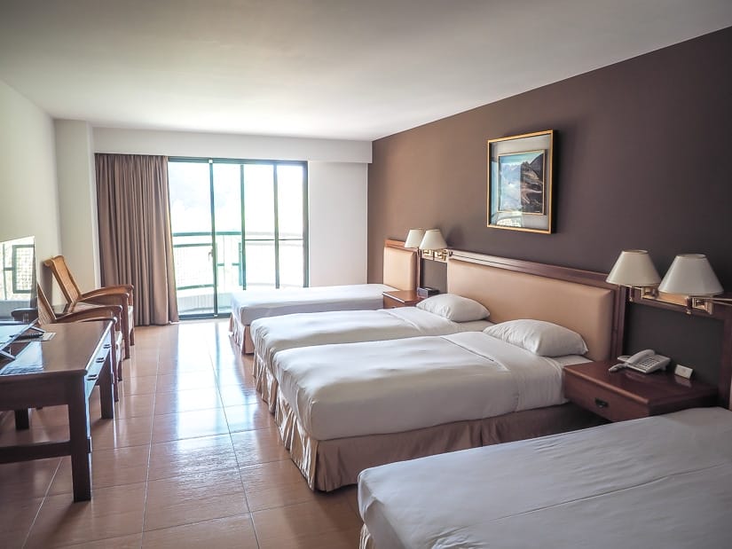 Hotel room at King's Resort Tai'an Hot Spring
