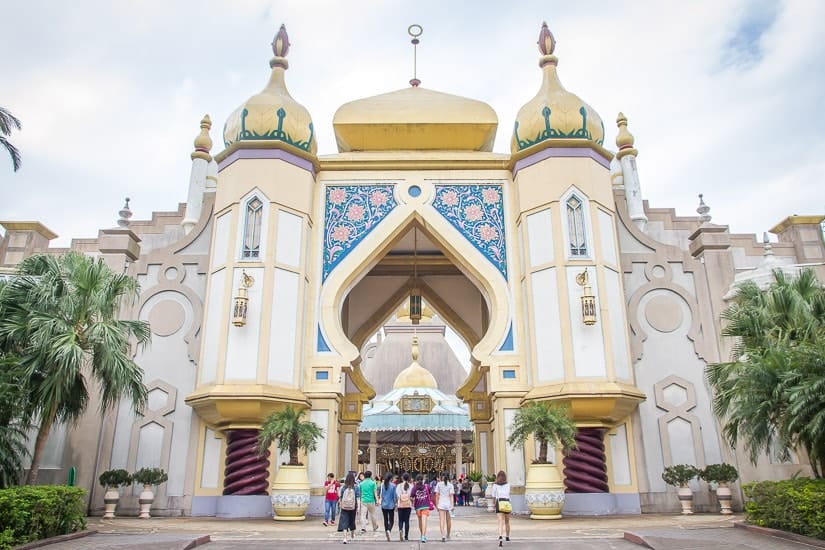 Arabian Kingdom at Leofoo Village theme park, the most popular amusement park in Taiwan. 