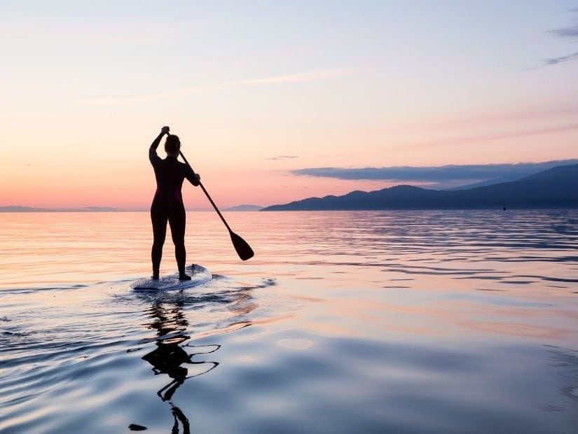 SUP (Stand up Paddle Boarding) on Sun Moon Lake