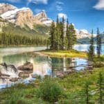 One of the most beautiful Jasper National Park Lakes